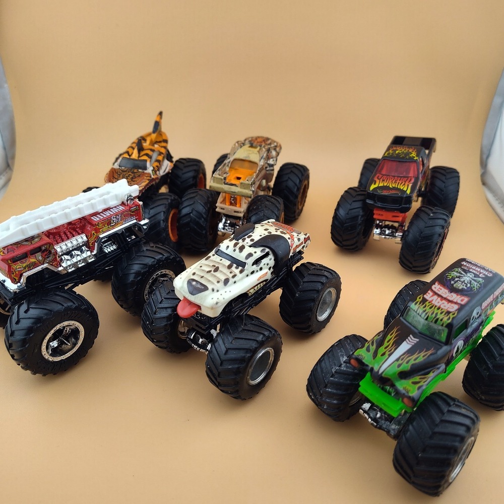 hot wheels monster trucks lot